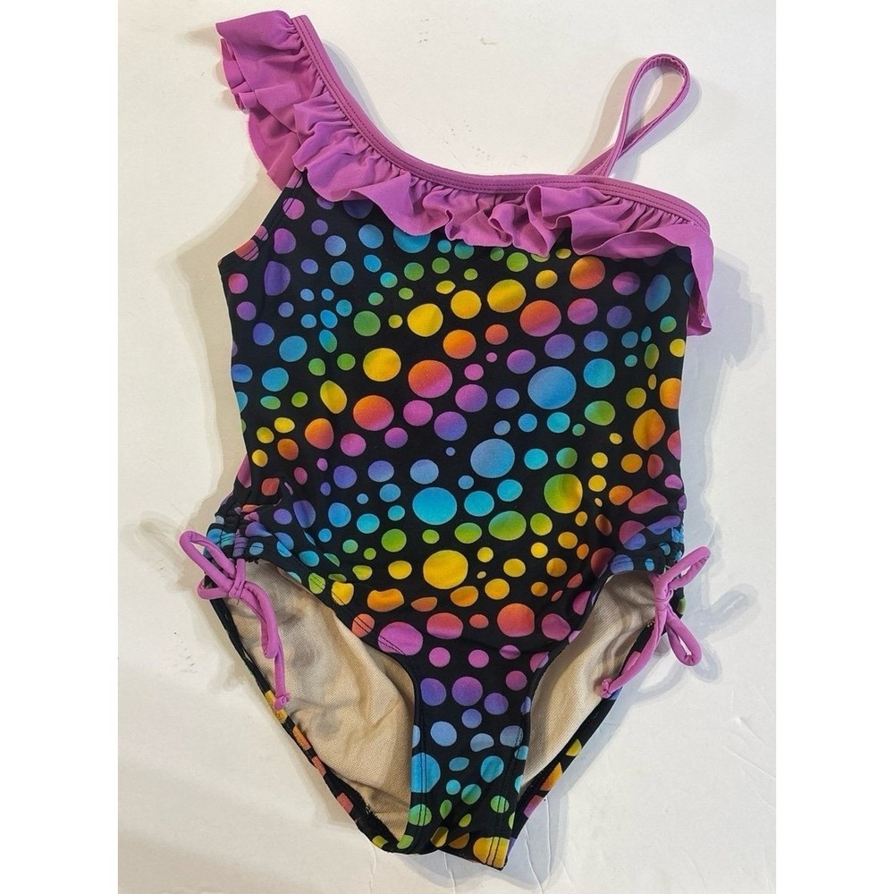 Arizona Rainbow Polka dot Swimsuit (Sz. 6)